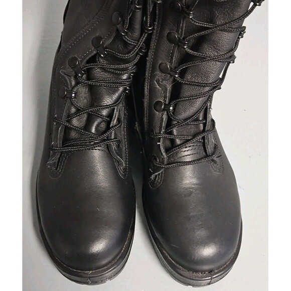 Belleville F360ST Vibram Sole Leather Steel Toe Combat Boots SZ 6.5 NEW - Picture 6 of 8